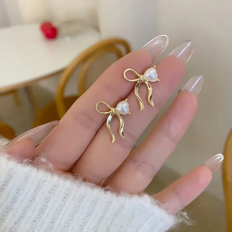 Pear Bow earring - FY0252